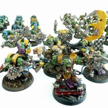 Bad Moons Nobz Squad by Centurionpainting