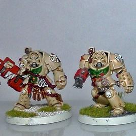 Deathwing Terminator Squad by Guawol