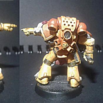 Lion spacemarin (FIRST PAINTING) by AlexA_Hasegawa