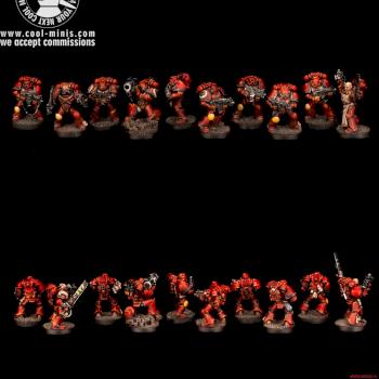 Warhammer 40k Space Marines Tactical Squad by cool-minis.com