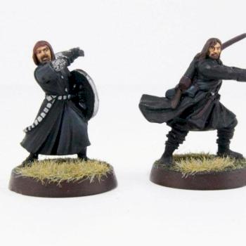 Aragorn and Boromir by Orlandopainter
