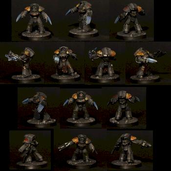 Space wolves terminator squad. by Ochakovo_paints