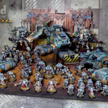 Space Marine ,Gold Armies On Parade 2017 by caiman
