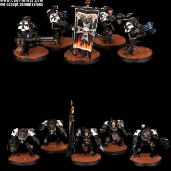 Warhammer 40K Space Marines Terminator Squad by cool-minis.com