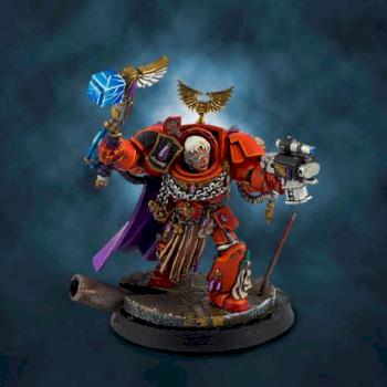 Blood Angels Captain In Terminator Armour by Dolrim