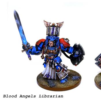 Blood Angels Librarian by Kalin