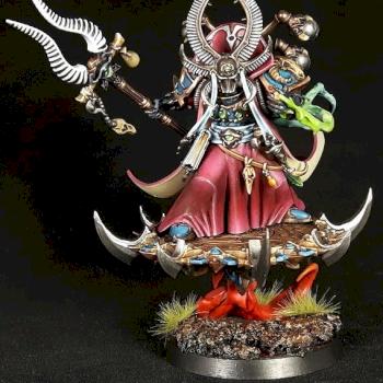 Ahriman, Arch-Sorcerer of Tzeentch. by Kneeil