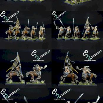 Monsters of Chaos Centigors by perfectminiaturecom