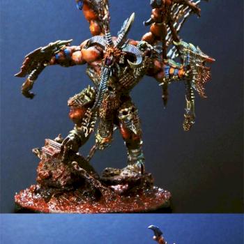 Khorne Bloodthirster Skarbrand by garycs2000