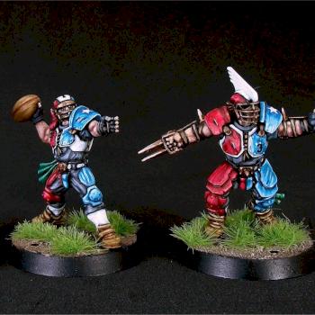 Blood Bowl human players by rbs madrid