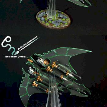 Dark Eldar Razorwing Jetfighter by perfectminiaturecom