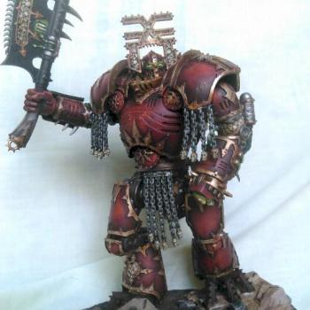 Kytan daemon engine of khorne by SaucyBoy
