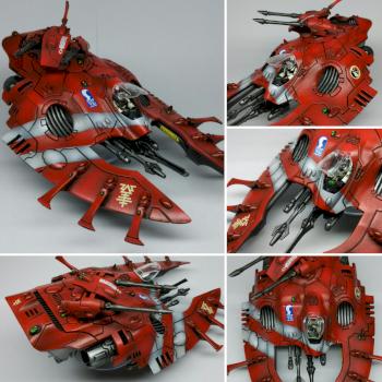 Eldar Wave Serpent by hoten