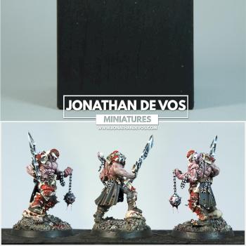 Khorne - Slaughterpriest by Knix
