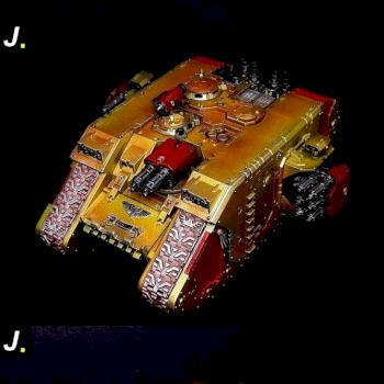 Custodes Land Raider by Just.PS