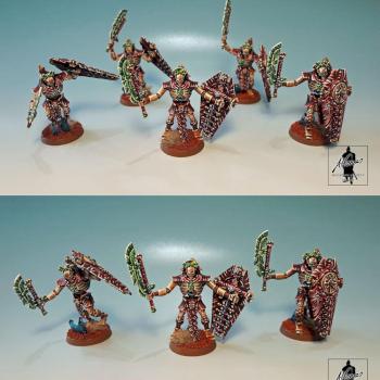 Necron Lichguard - Warhammer 40k by JAAlfonso