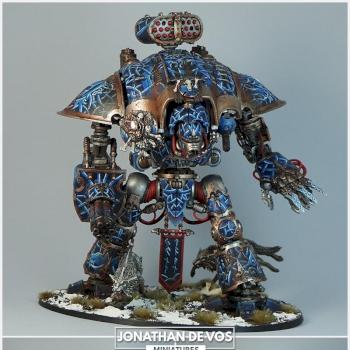 Space wolf - imperial knight by Knix