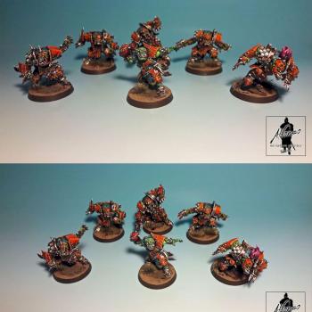 Orc Team Blood Bowl by JAAlfonso