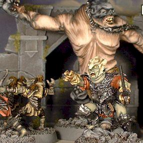 Troll et gobelins de la Moria by projektus