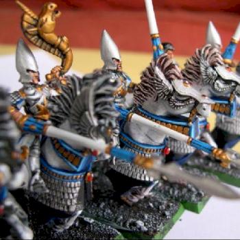 High Elf Silver Helms by elessar84