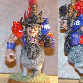 Bloodbowl Bull Centaur Conversion by Da Todfatha