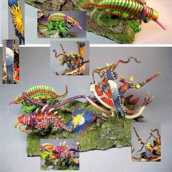 Flying Disc Chariot of Tzeentch by vikotnik