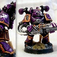 Noise Marine w/ Blastmaster by virtuouswolf
