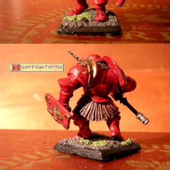 Khorne Chaos Warrior. Manufacturer by GameZone by Erik Van Draken