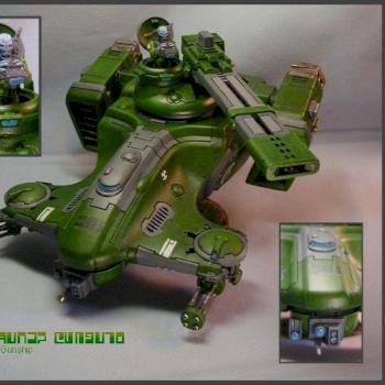 Tau Hammerhead Gunship by rc23