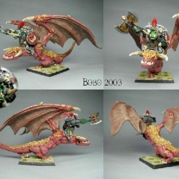 Vouivre + orc by bobolebo