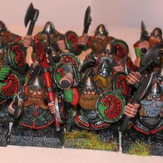 Dwarf warriors by Ko11