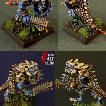 lizardmen lord by Kamohiro