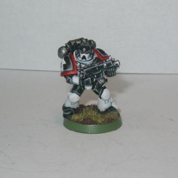 White Panther Space Marine by Frost123