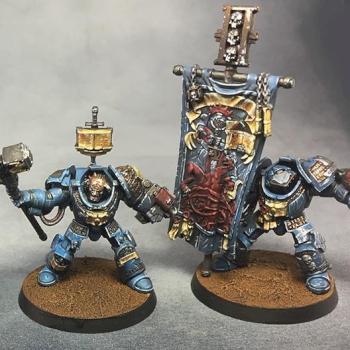 Grey Knights Terminators. by caiman