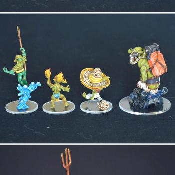 Gob'z'Heroes (Aqua'Gob, Torch'Gob, Gob'Zales, Immortan'Gob) by Shi Vral