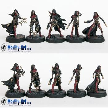 Daughters of the Crucible All Stars Troops by MadFlyArtStudio