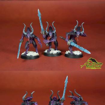 Daemons Of Khorne Bloodletters by Mad Crow Studio