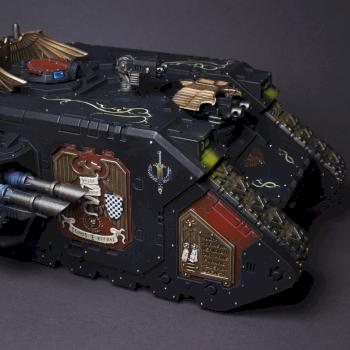 Custodes Land Raider by Shweeble