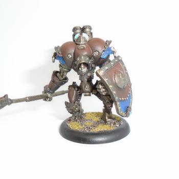 Warmachine Painted Cygnar Lancer Light Warjack by w013ejb