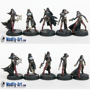 Daughters of the Crucible All Stars Troops by MadFlyArtStudio