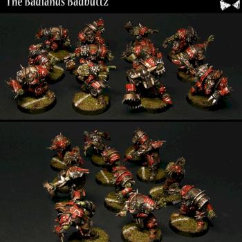 Blood Bowl Orc Team by Stanley