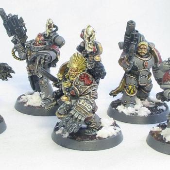 Space Wolves Wolf Guard - The Fellclaws by wispy
