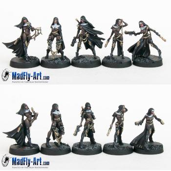 Daughters of the Crucible All Stars Troops by MadFlyArtStudio