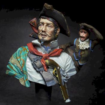 1/10 THE PIRATE Before Sunset Bust by bad12311