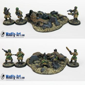 Steel Legion Infantry Squad 5 by MadFlyArtStudio