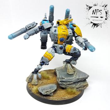 Commander Coldstar - Tau Empire by Niafango