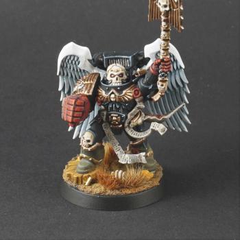 Crimson Fist Chaplain by Lordkroaq