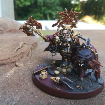 Mighty Lord of Khorne by neojarlaxe