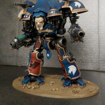 40K Imperial Knight Castellan - House Terryn by P4Painting