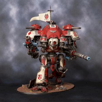 Imperial Knight Castellan - Ozymandias - House Porter by mankindben